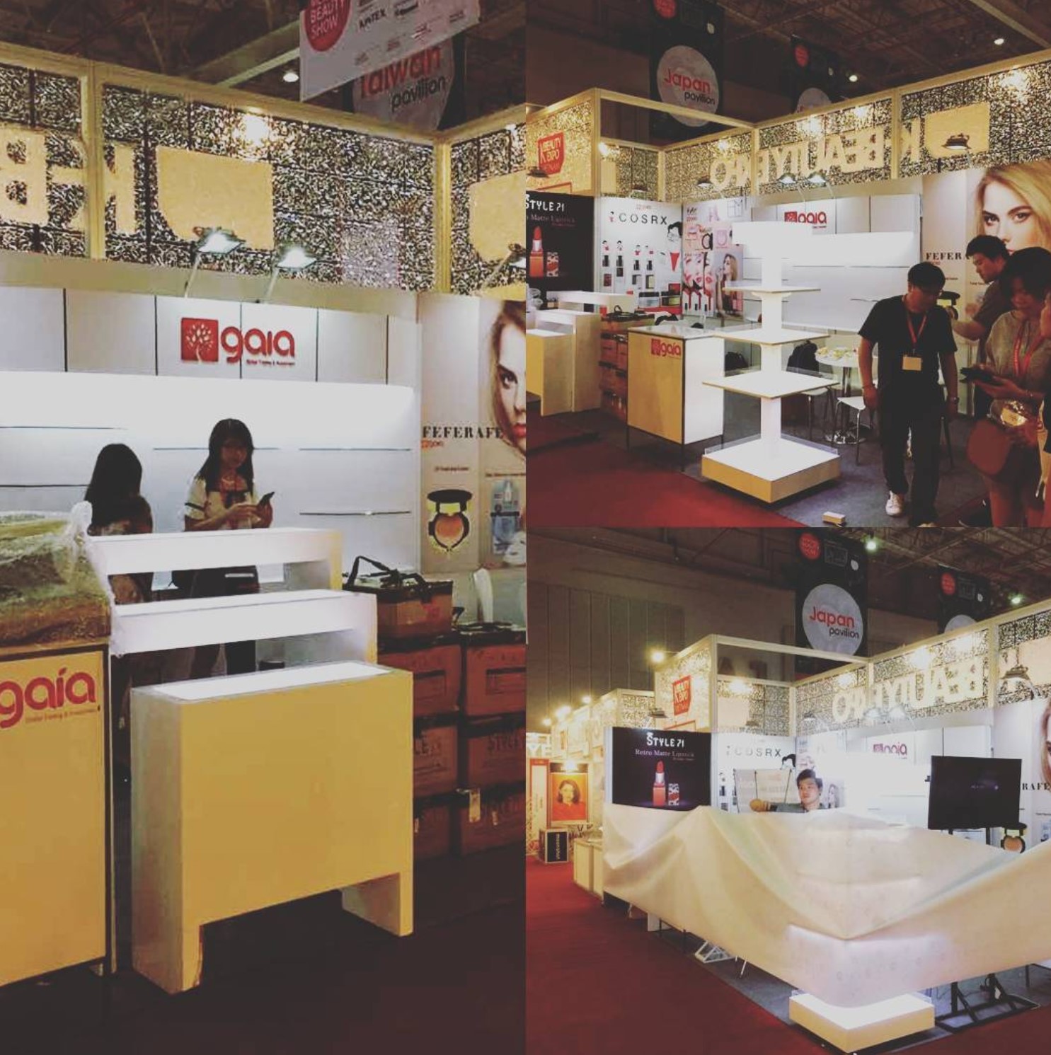 Gian hàng tiêu chuẩn cải tạo