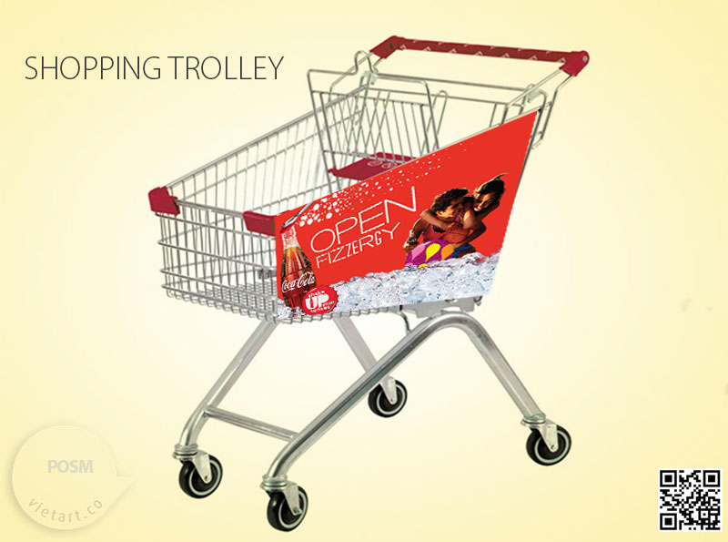 POSM Shopping trolley